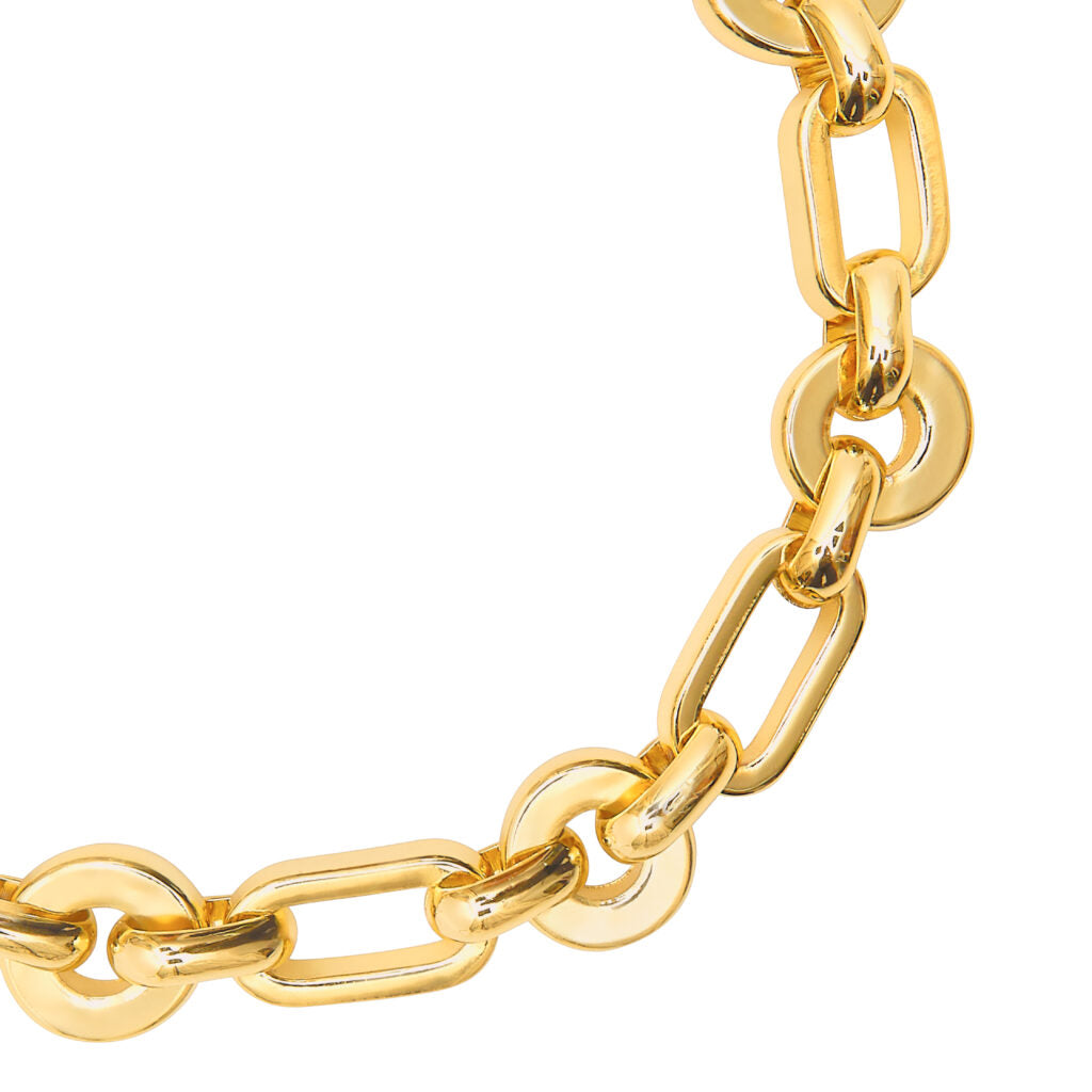 Chunky Link Bracelet- Gold