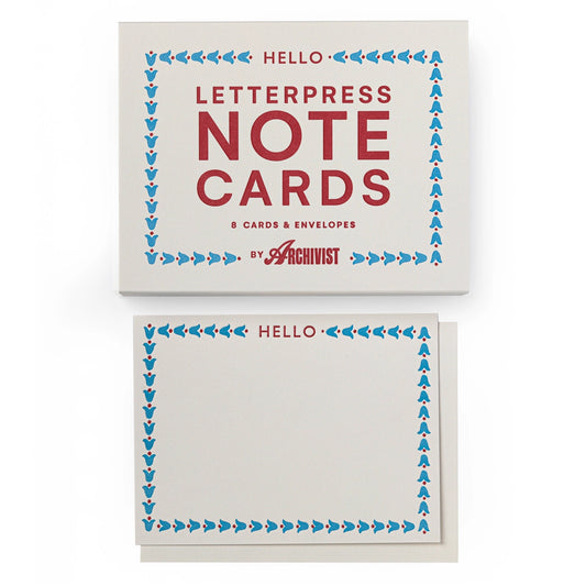 Hello Tulip Notecard Set (8 cards)