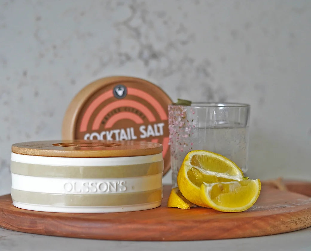 Salt Keeper with Bamboo Lid
