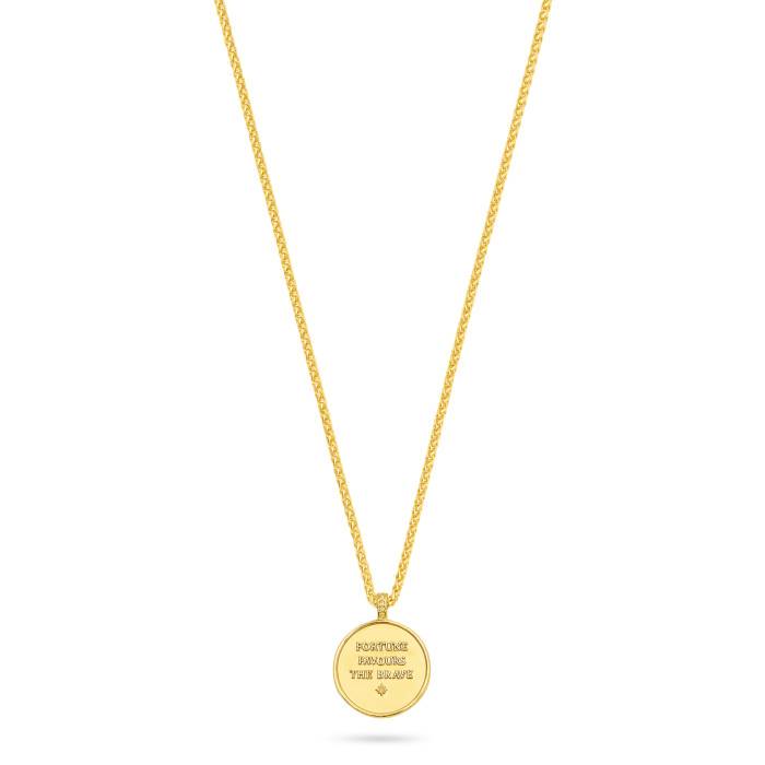Lucky Amulet Pendant Necklace- Horse Shoe