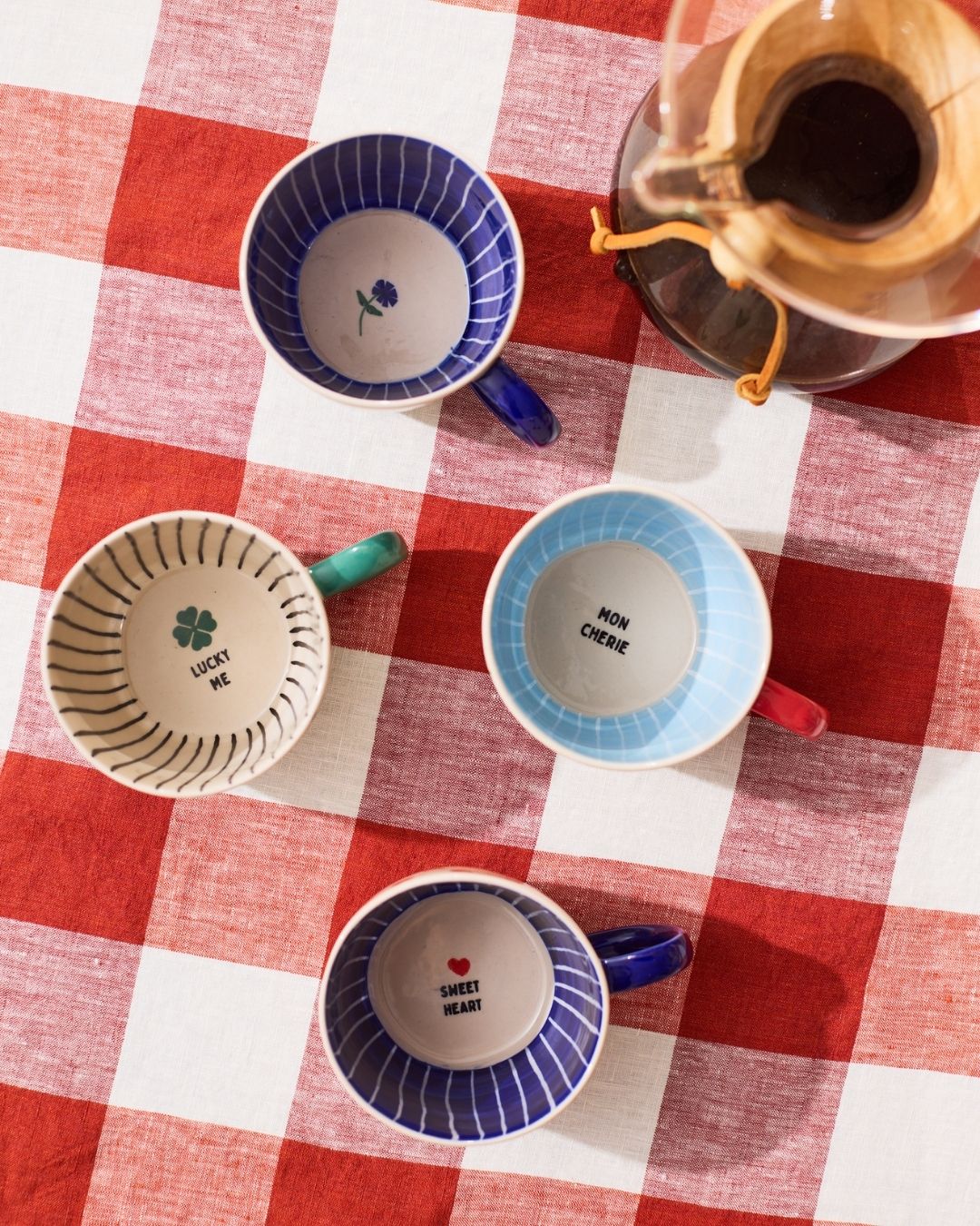 Chino Mug Forget Me Not