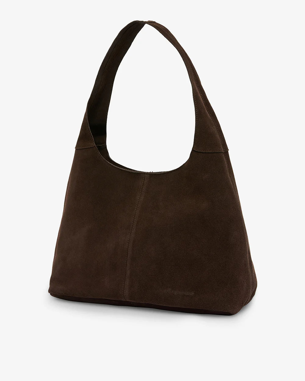 Alma Tote - Chocolate Suede