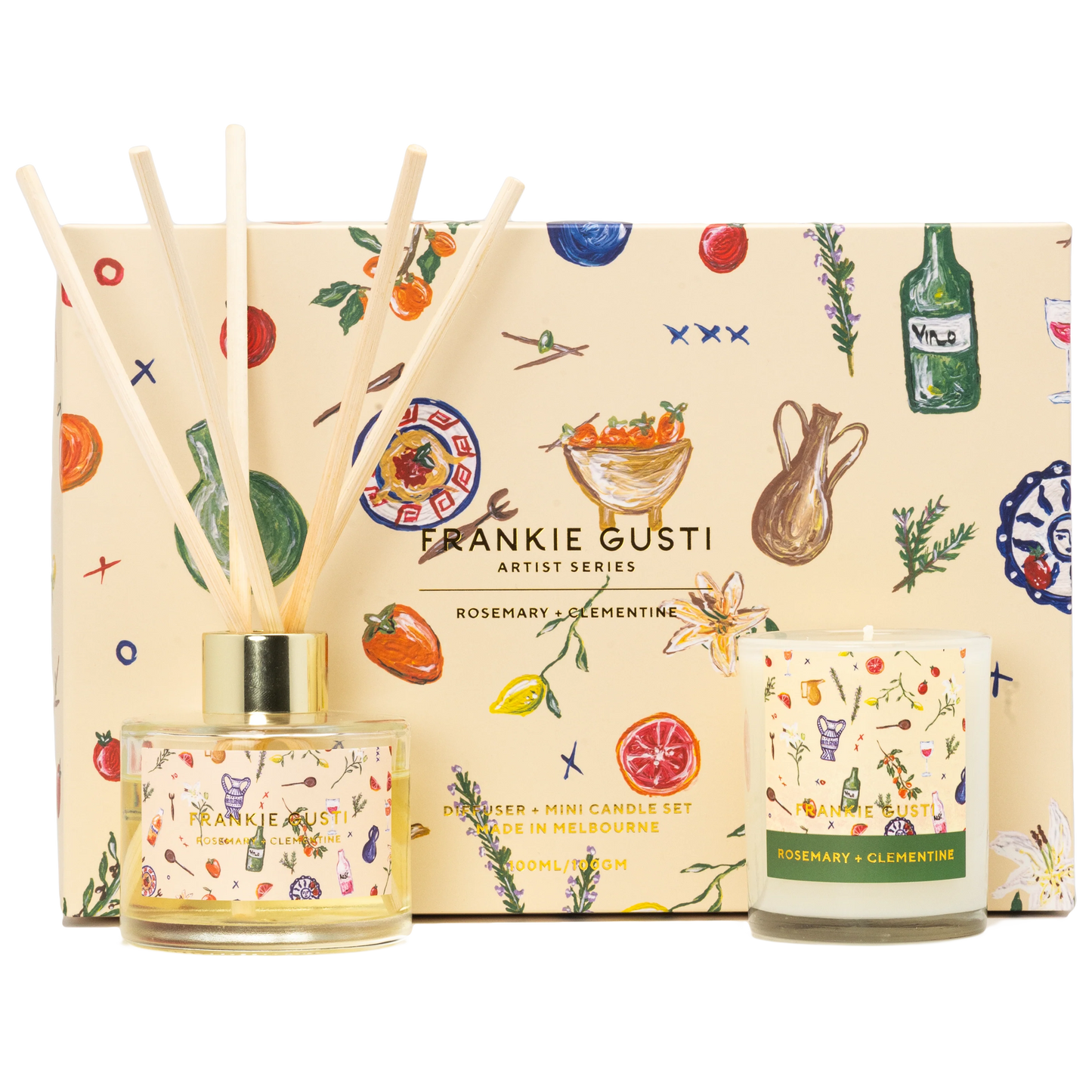 Artist Series Duo - Rosemary + Clementine