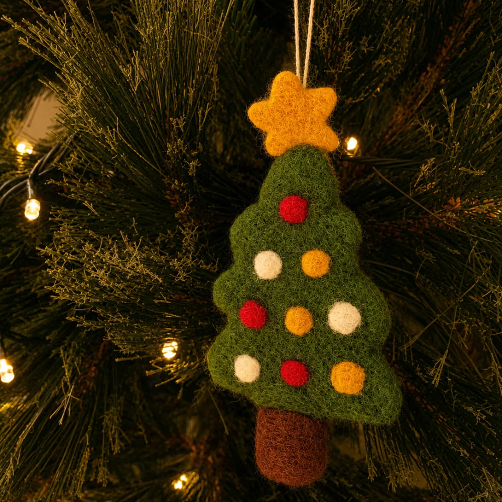 Felt Christmas Ornament - Christmas Tree