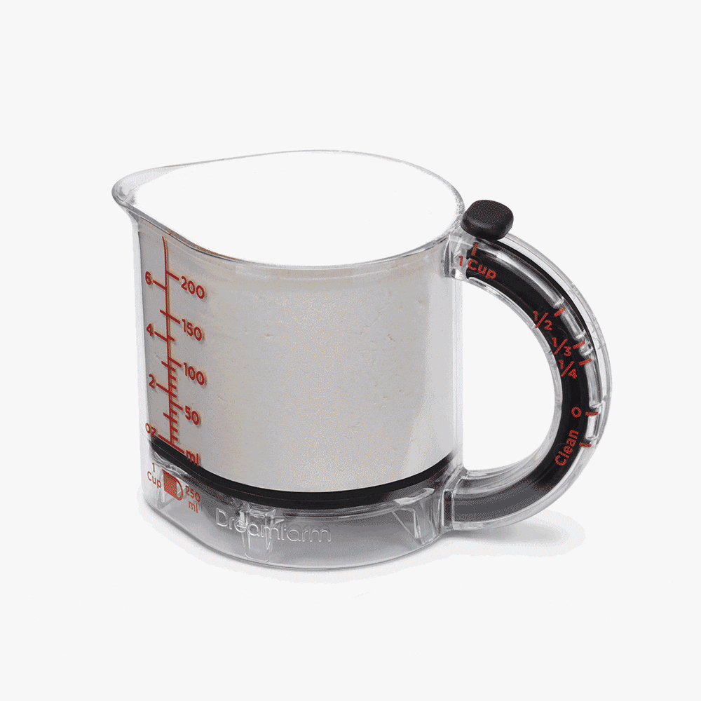 Upcup: Scrape Up Measuring Cup