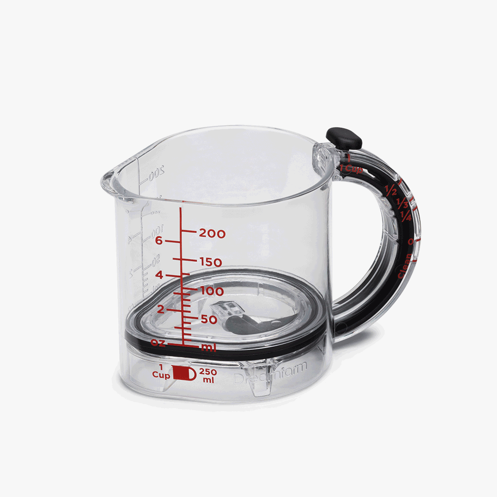 Upcup: Scrape Up Measuring Cup