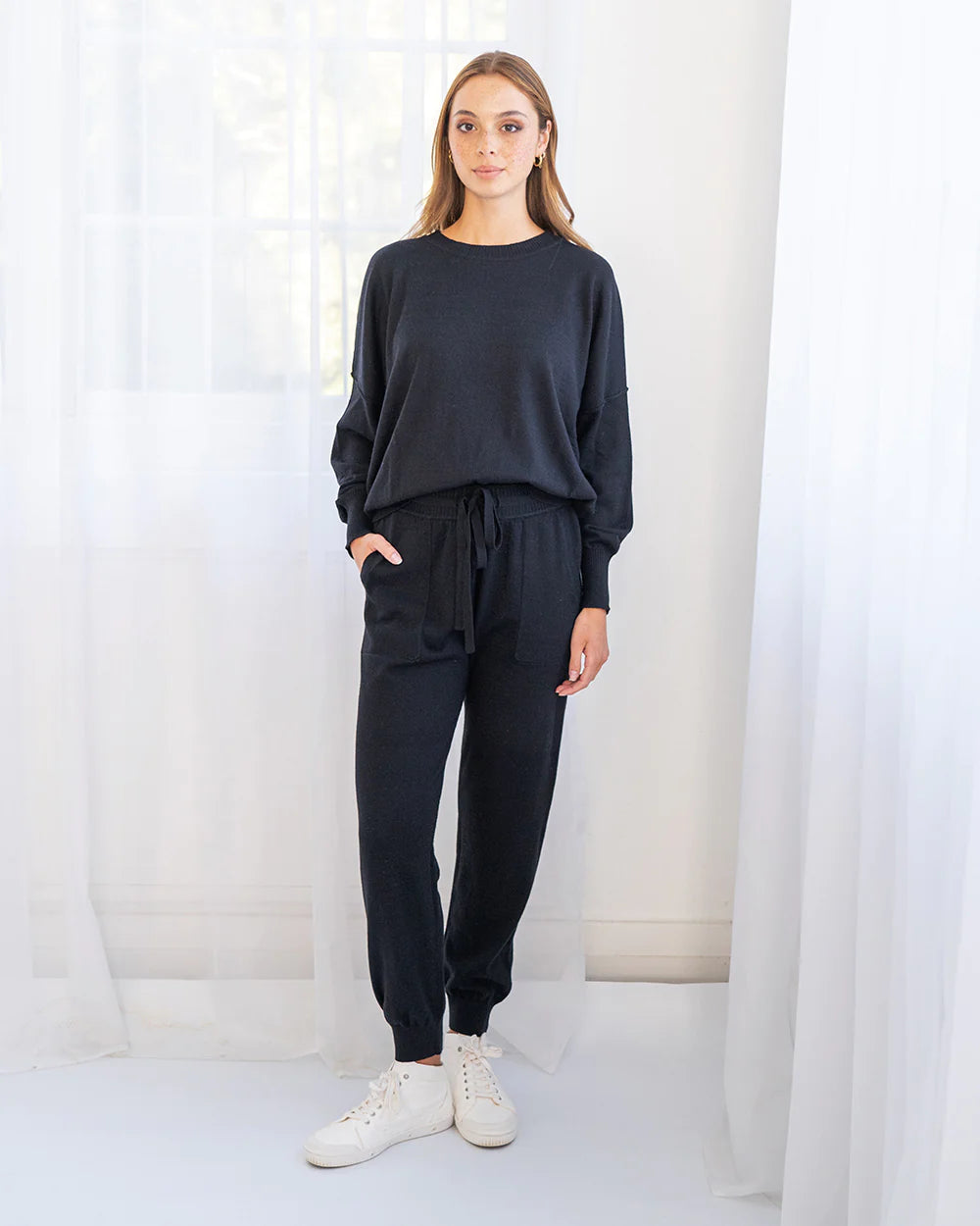 Ivy Track Pant Black