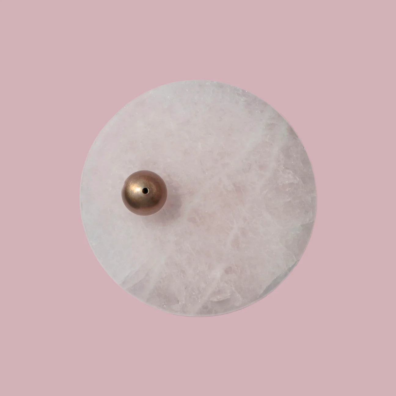 Hoseki Mari - Rose Quartz Crystal