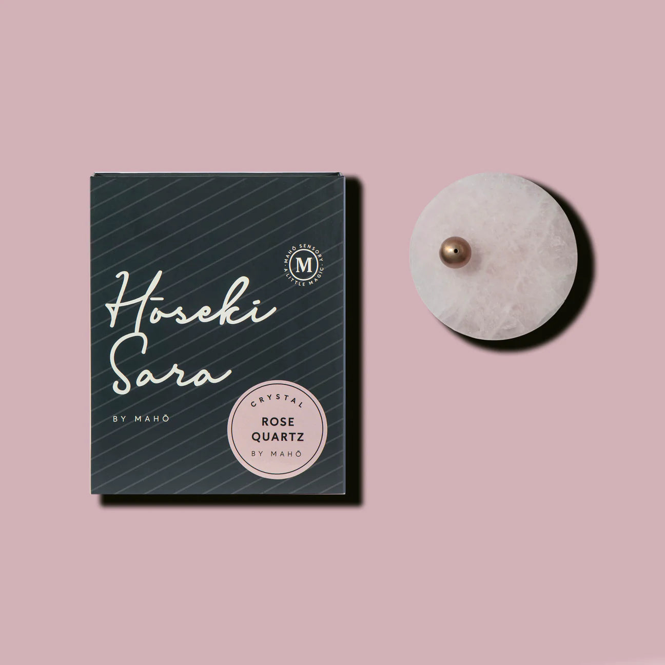 Hoseki Mari - Rose Quartz Crystal