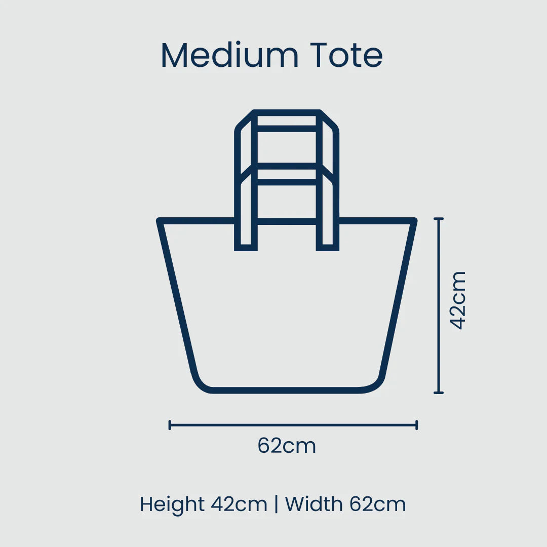 Red Blue Medium Tote