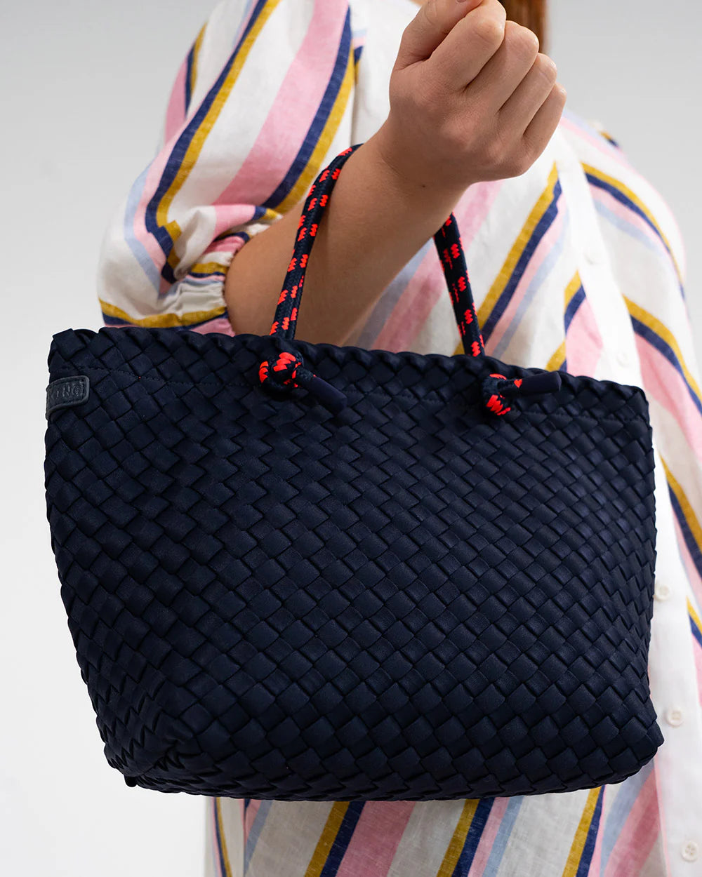 Michigan Tote - Black Neo Plait
