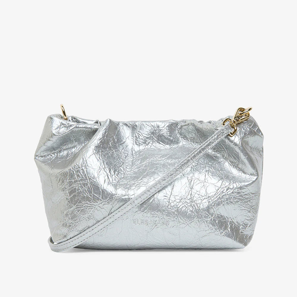 Monty Bag - Silver Crinkle