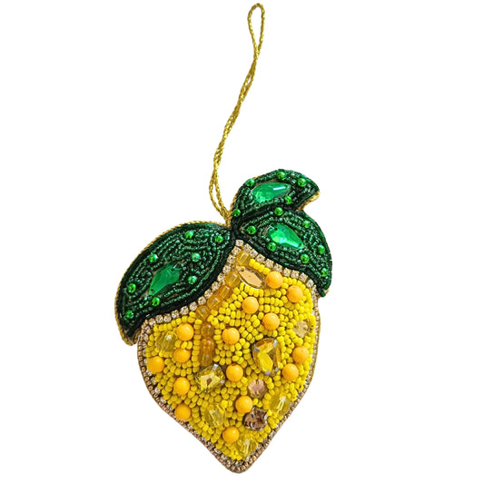 Beaded Decoration Lemon