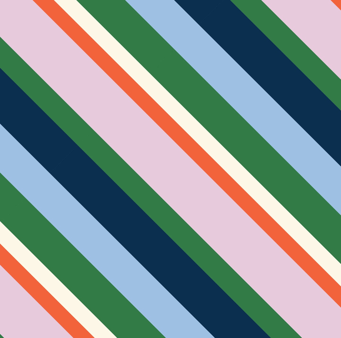 Rugby Stripe Oversize Tote