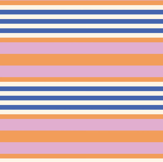 Medium Tote – Capri Stripe