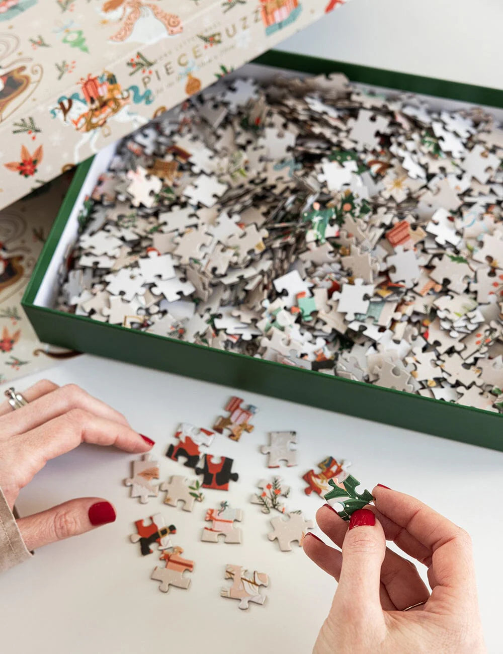 Jolly Santa 1000 Piece Puzzle