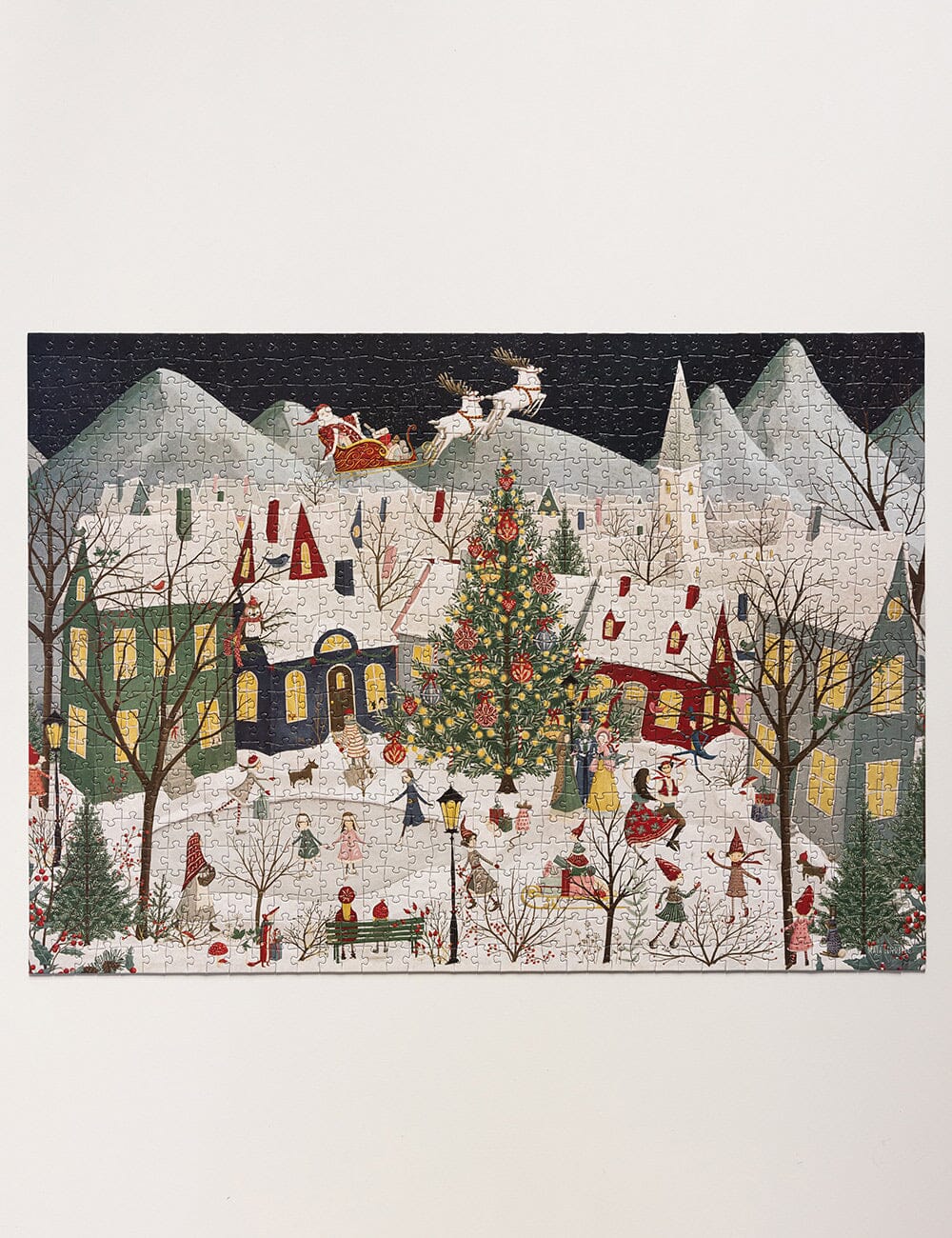 The Christmas Village 1000 Piece Puzzle