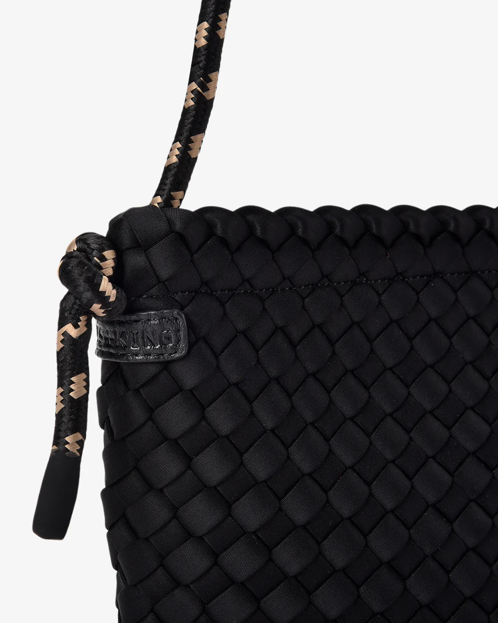 Panama Crossbody - Black Neo Plait