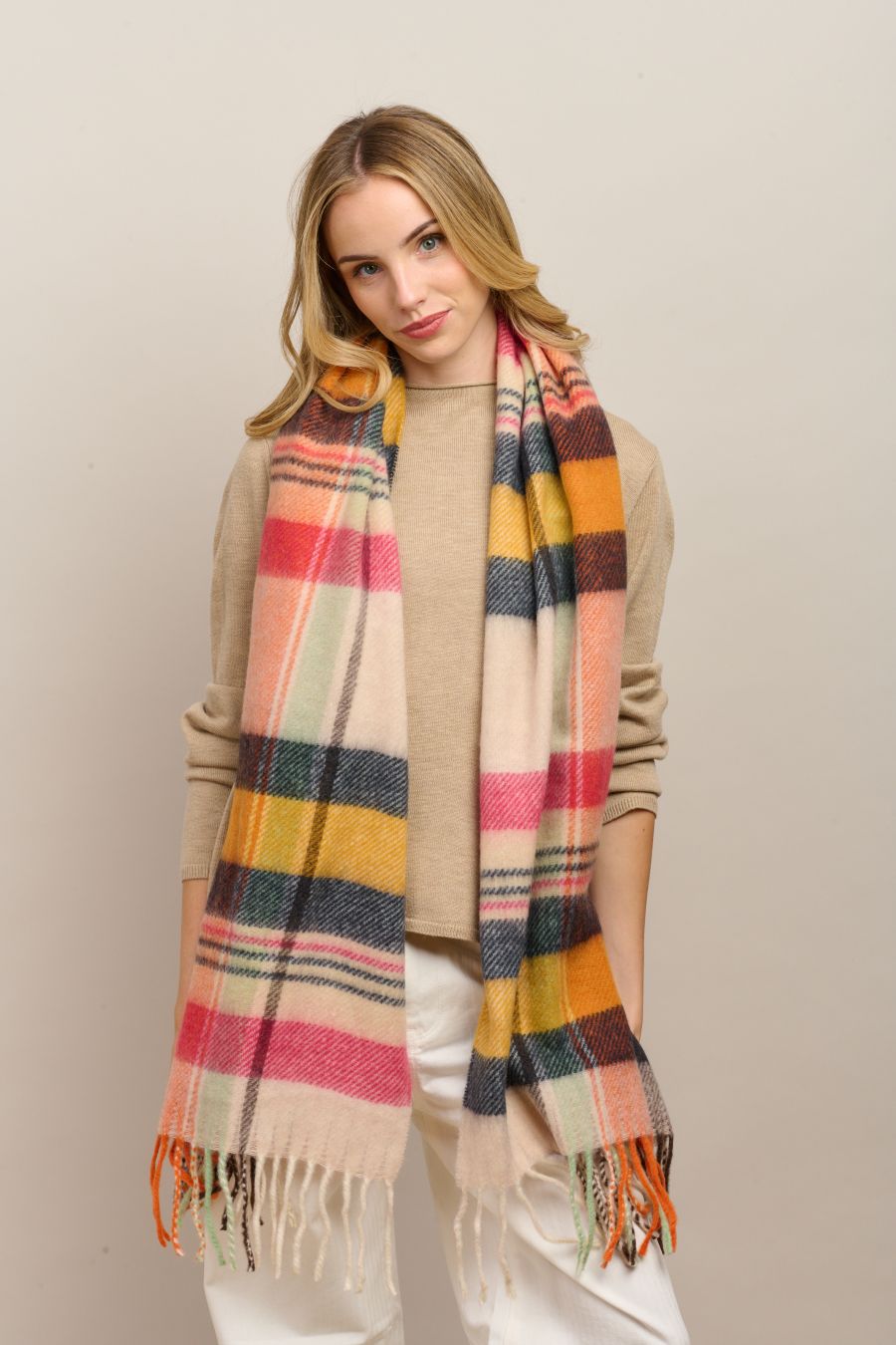 Yellow Piccadilly Scarf