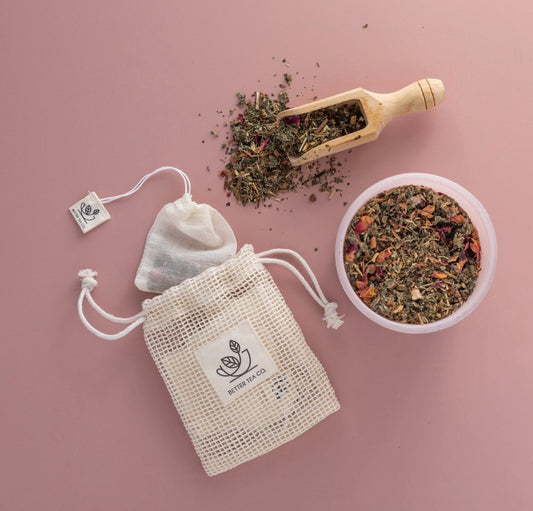 Reusable Organic Cotton Tea Bags