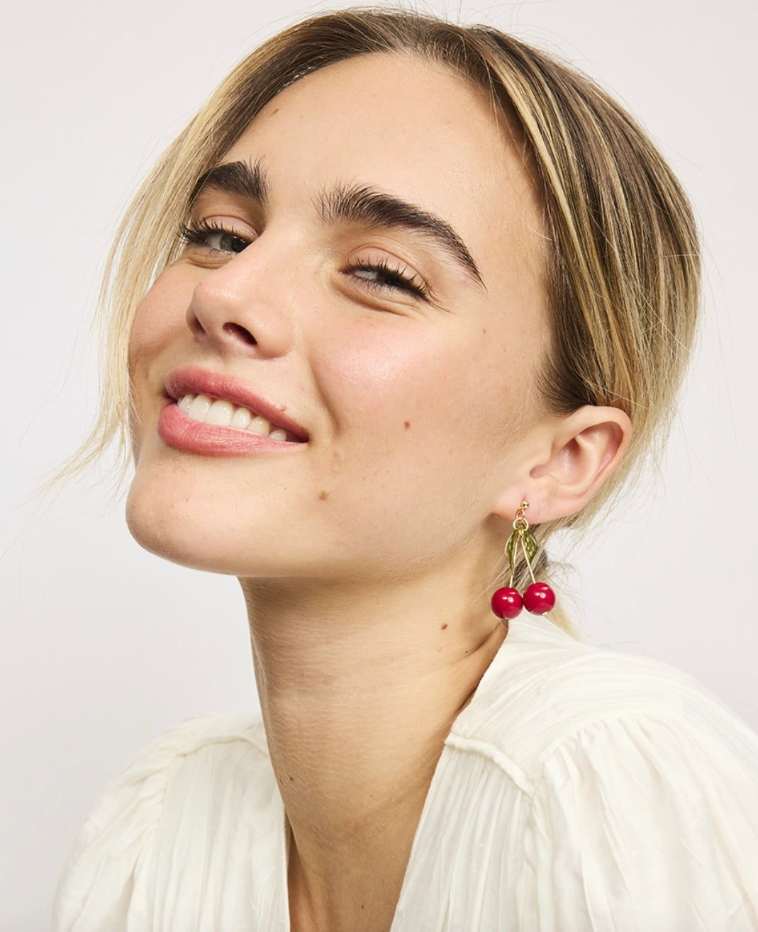 Cherry Drop Earrings