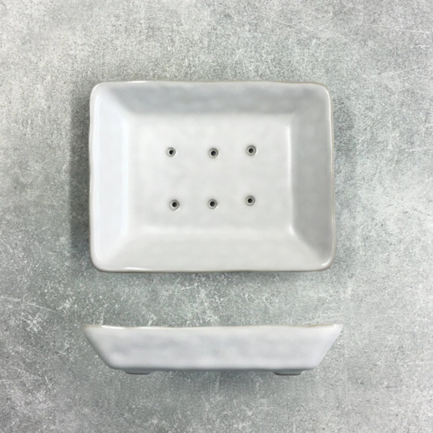 Porcelain Soap Dish - White