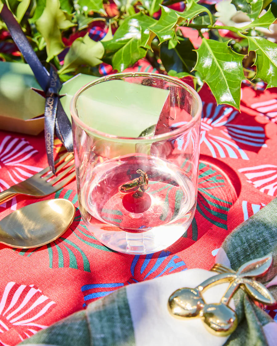 Cherry Pie Brass Napkin Rings