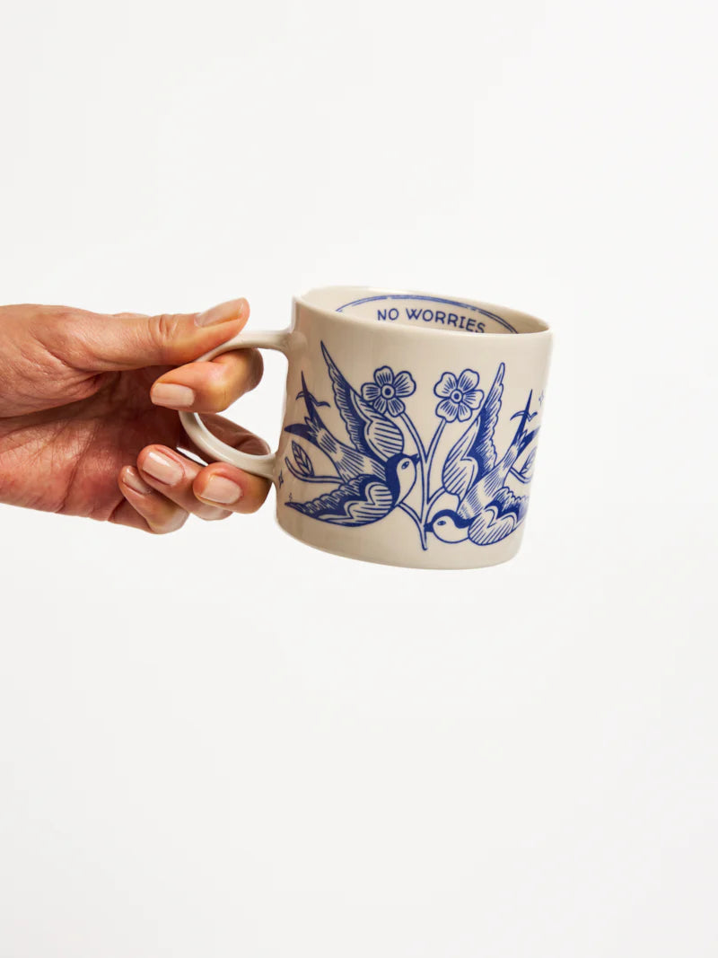 Inked Mug NO WORRIES