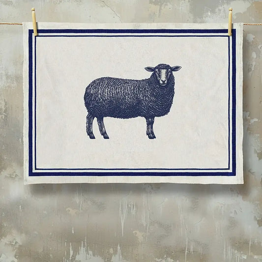 Farmyard Kitchen Towel - Sheep