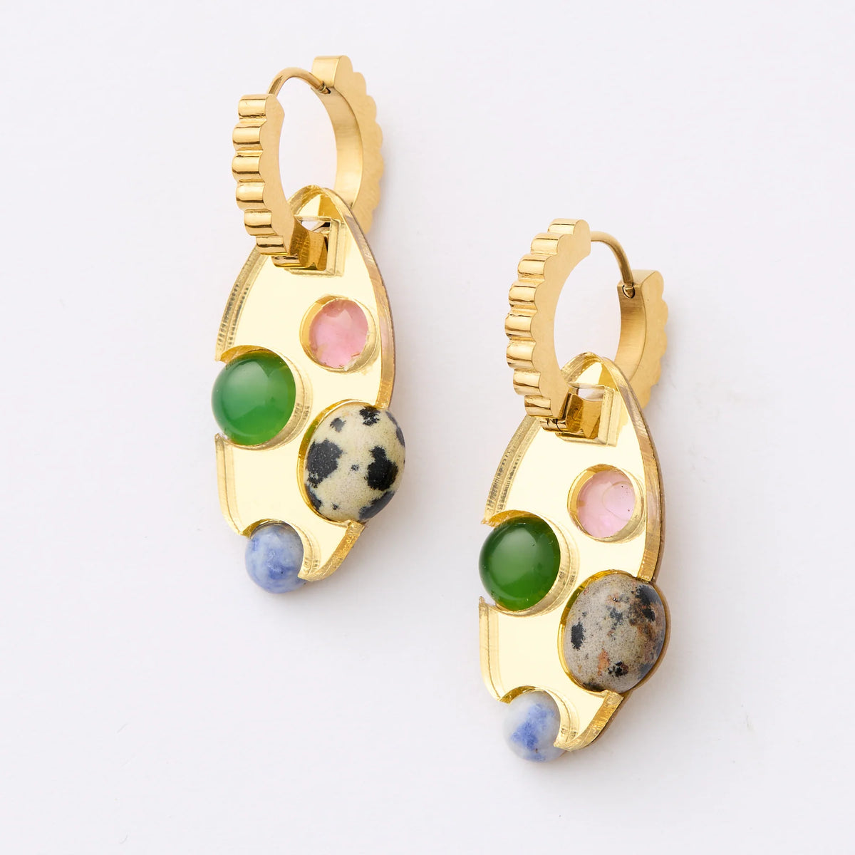 Athena Earrings- Gold