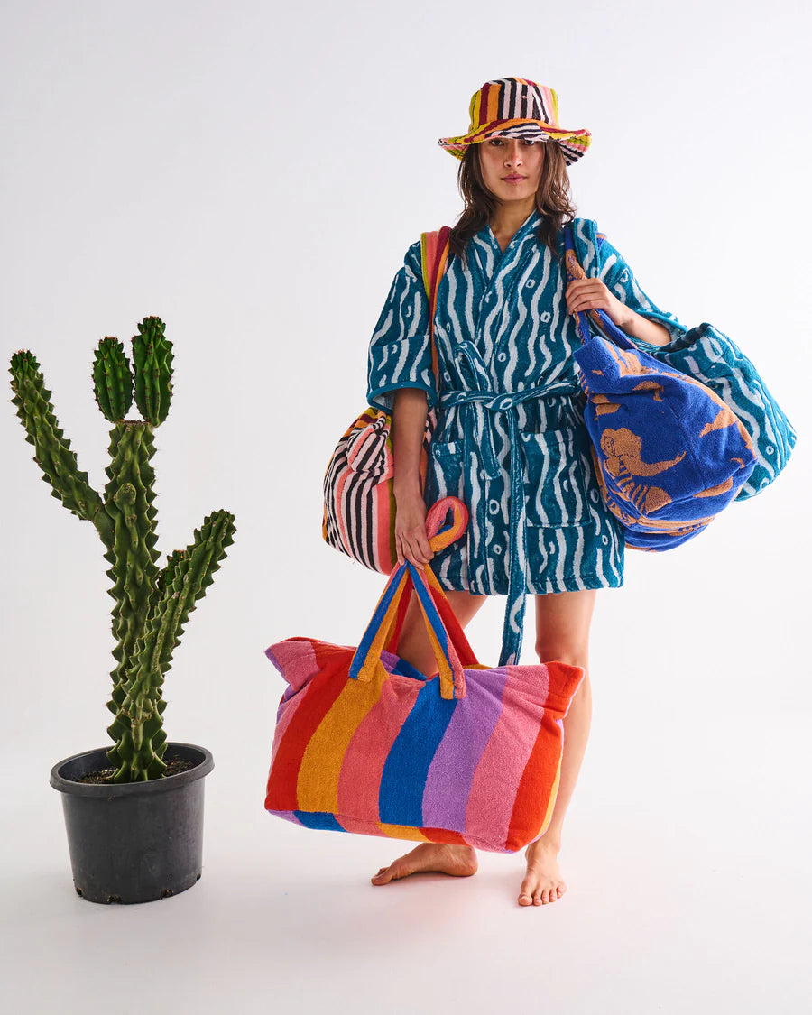 Sun-kissed Oversized Beach Bag