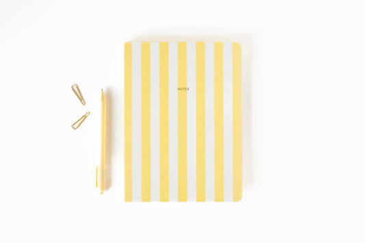 Fabrique Notebook – Stripes Yellow