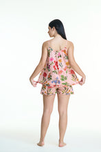 Load image into Gallery viewer, Pink Floral PJ Set