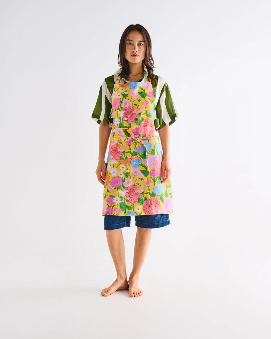 Follow the Sun Yellow Apron
