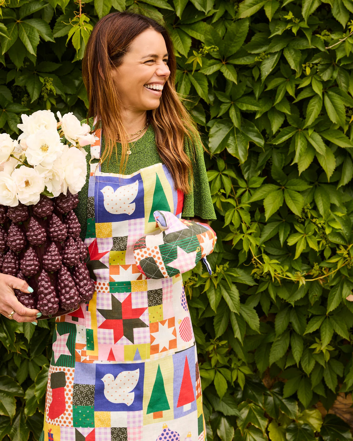 Christmas Patchwork Apron