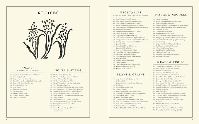 Something From Nothing: A cookbook
