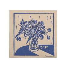 Load image into Gallery viewer, Tulips Blue Paper Napkins