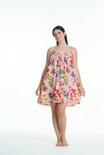 Load image into Gallery viewer, Arabella Pink Florals Short Nightie