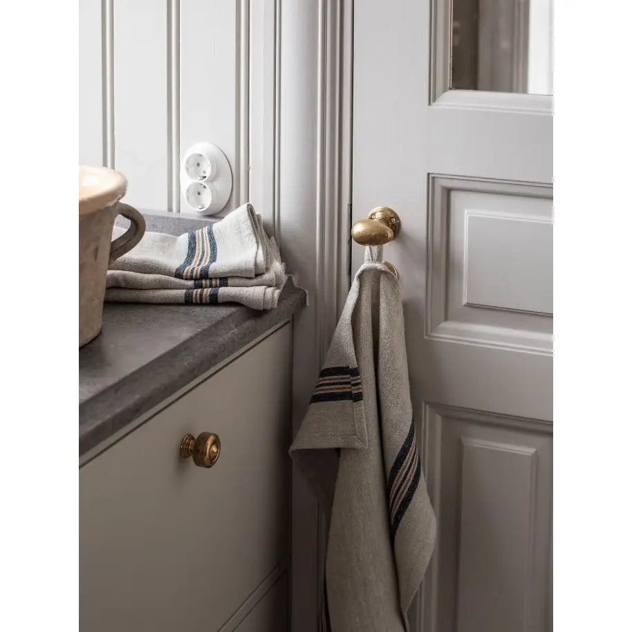 Astrid Tea Towel  - Mustard