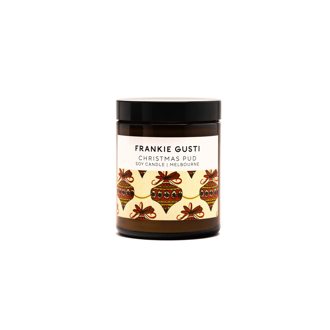 Christmas Pudding Candle