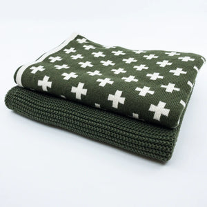 Kitchen Towel Duo Olive+