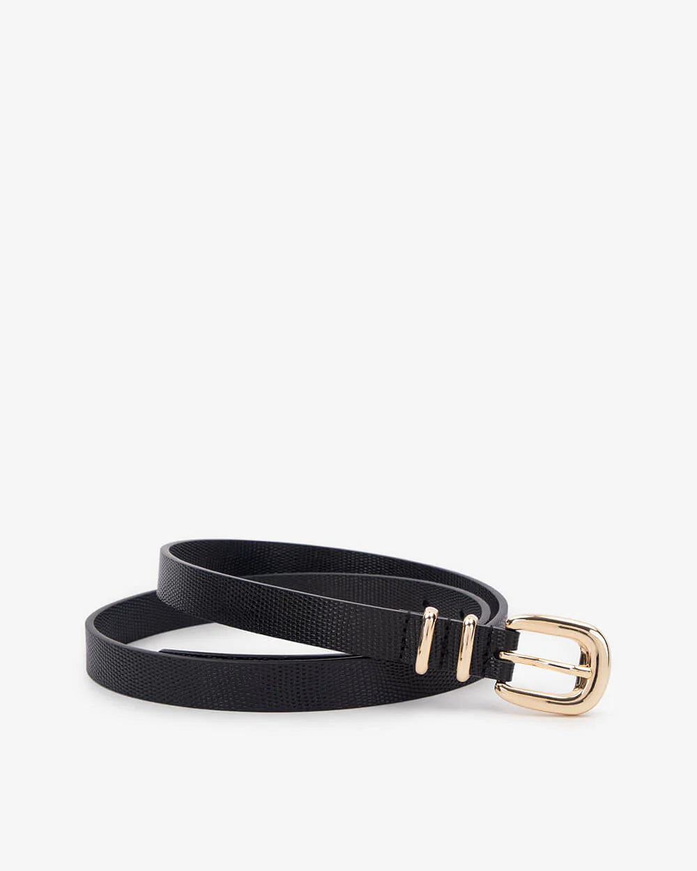 Adele Belt - Black Lizard