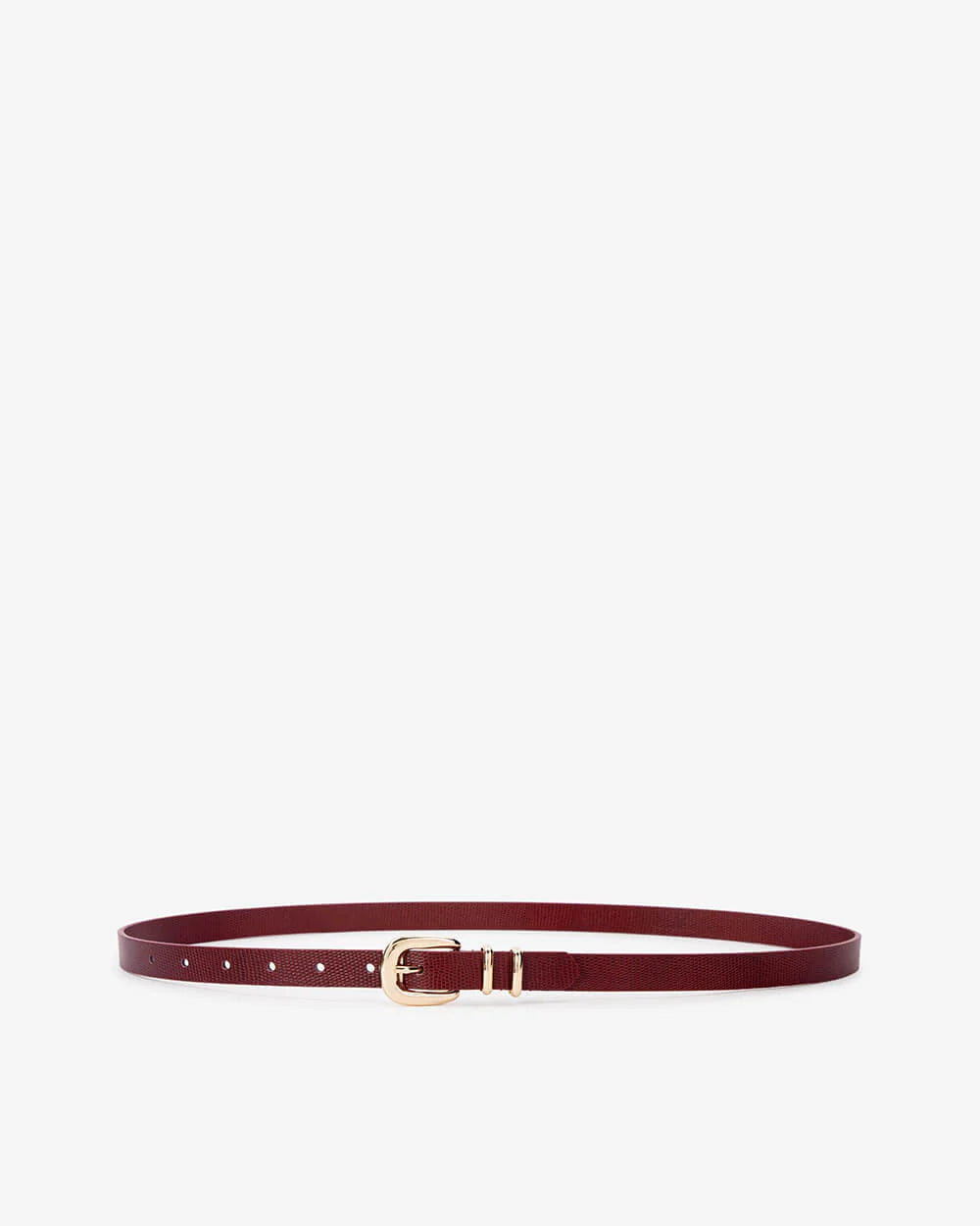 Adele Belt - Garnet Lizard
