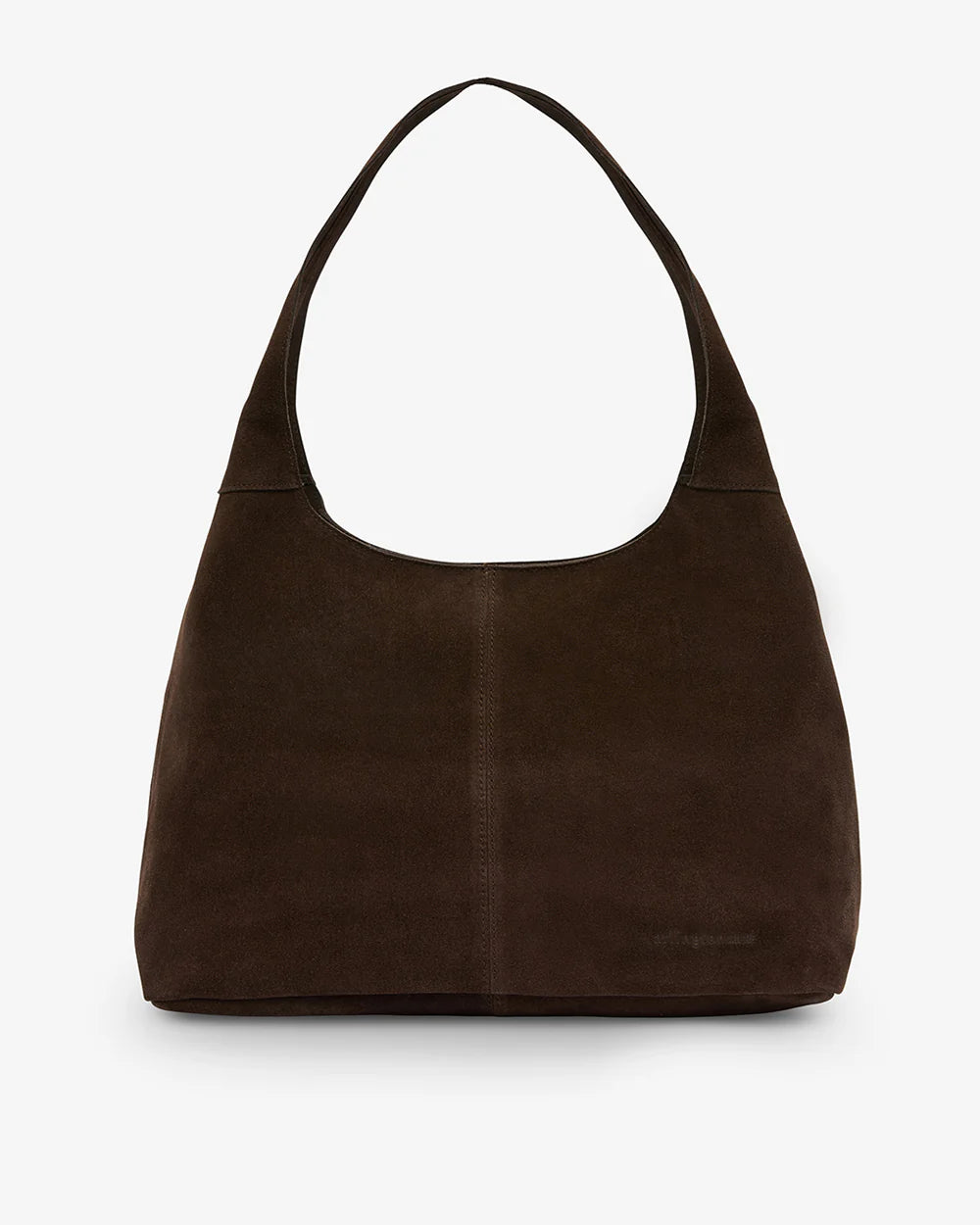 Alma Tote - Chocolate Suede