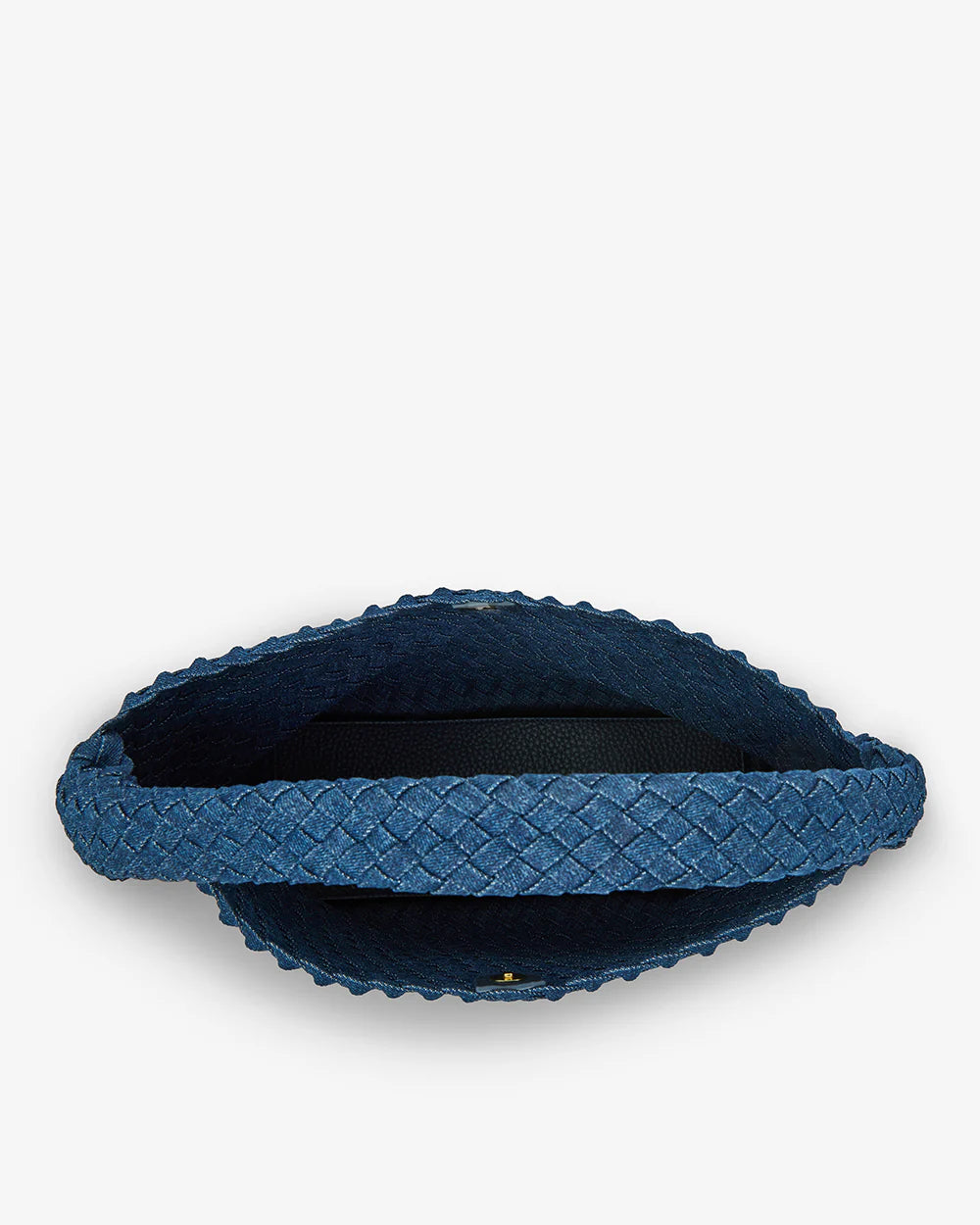 Arcadia Tote - Dark Denim Plait