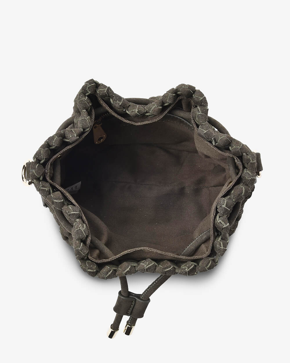 Box Weave Bucket - Khaki