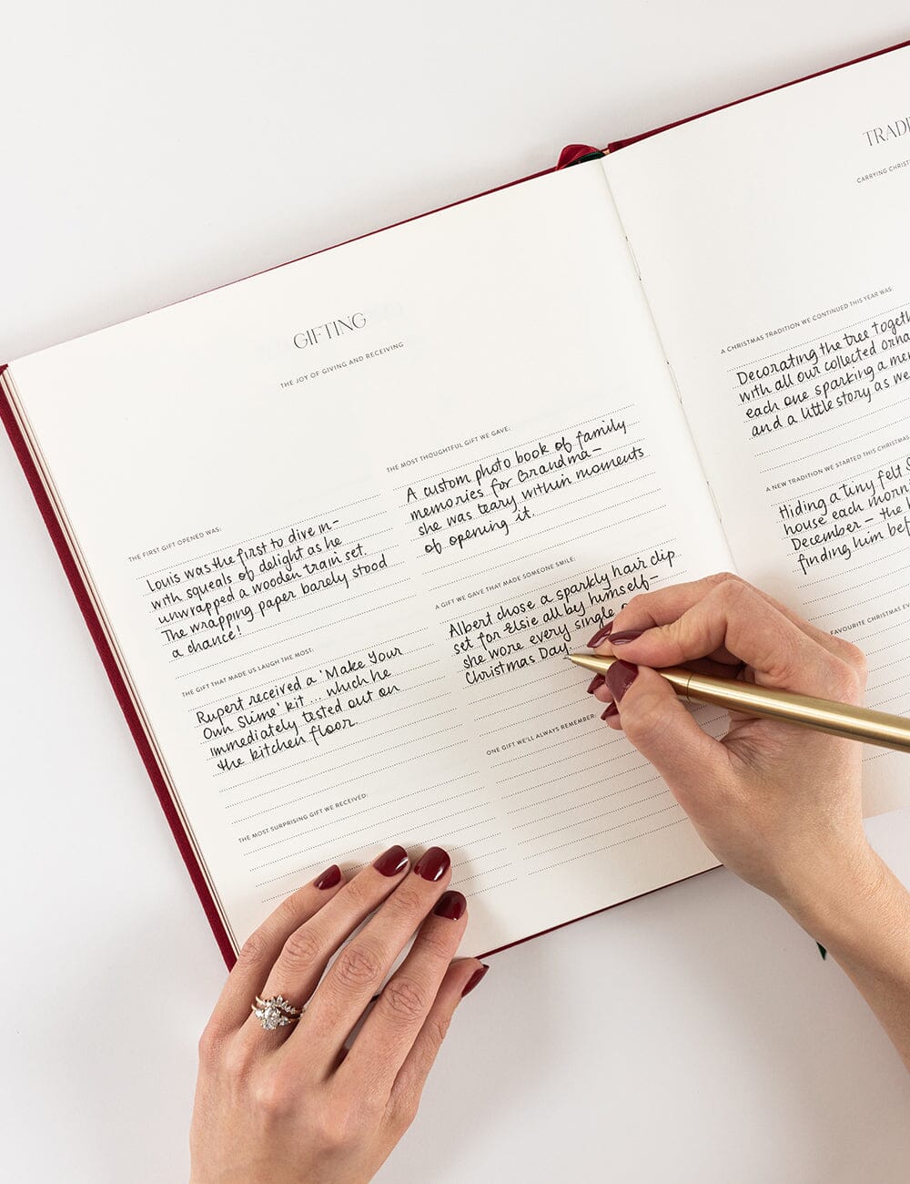Heirloom Christmas 10 year Memory Journal