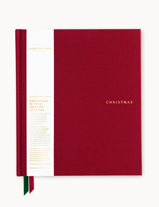 Heirloom Christmas 10 year Memory Journal