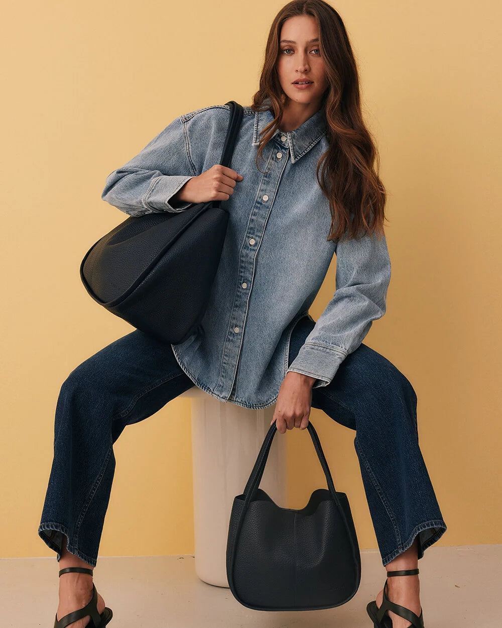 Capri Tote - Navy