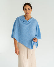 Load image into Gallery viewer, Cashmere Caplet Cornflower